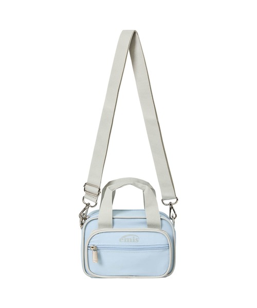 emis ショルダーバッグ バッグ NYLON COLOR-BLOCK MINI CROSS BAG 
