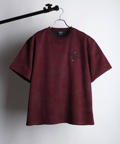 Ed Hardy（エド・ハーディー） tシャツ ロゴ × スタッズ ワンポイント
