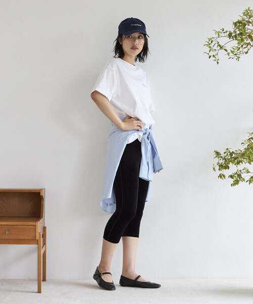 レギンス スパッツ SIMONE WILD/シモーネワイルド VELVET LONG SHORTS