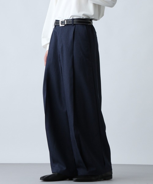 「HARE」 スラックス MEDIUM ブルー系その他3 メンズ