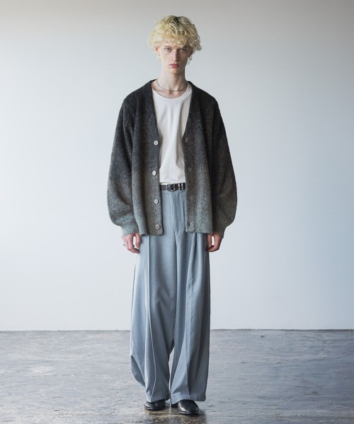「HARE」 スラックス MEDIUM ブルー系その他3 メンズの画像