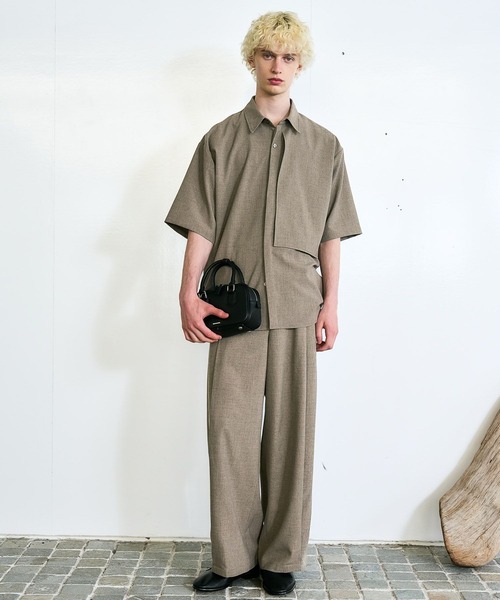「HARE」 スラックス MEDIUM ブルー系その他3 メンズの画像