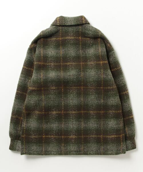 「PENDLETON」 ジャケット LARGE オリーブ メンズの画像
