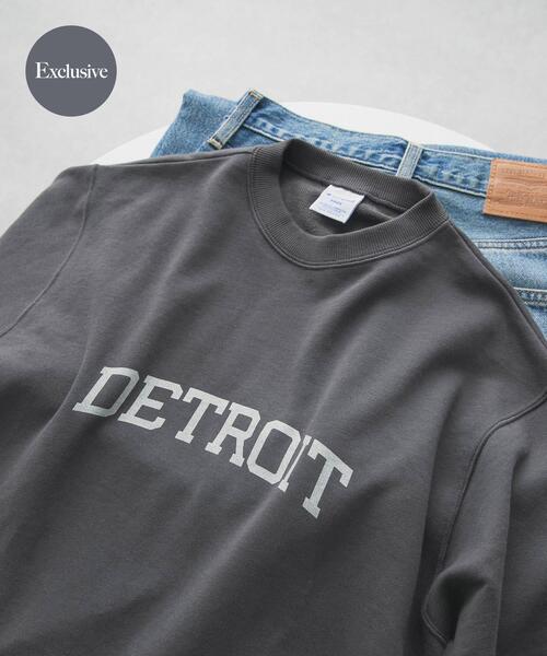 トレーナー スウェット 「別注」CHAMPION×DOORS　SWEAT SHORT-SLEEVE SHIRTS レディースの画像