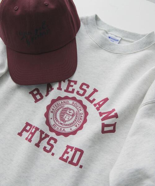 トレーナー スウェット 「別注」CHAMPION×DOORS　SWEAT SHORT-SLEEVE SHIRTS レディースの画像