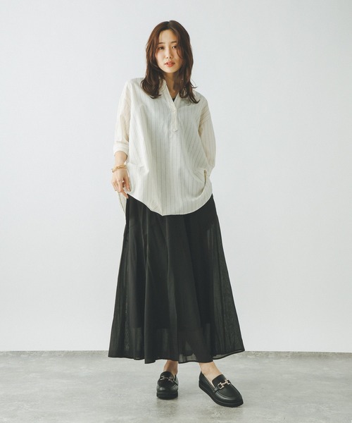 GLOBAL WORK（グローバルワーク） ロング スカート コットンライク