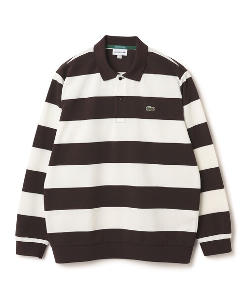 LACOSTE（ラコステ） 長袖ポロシャツ LARGE グレー系その他 メンズ