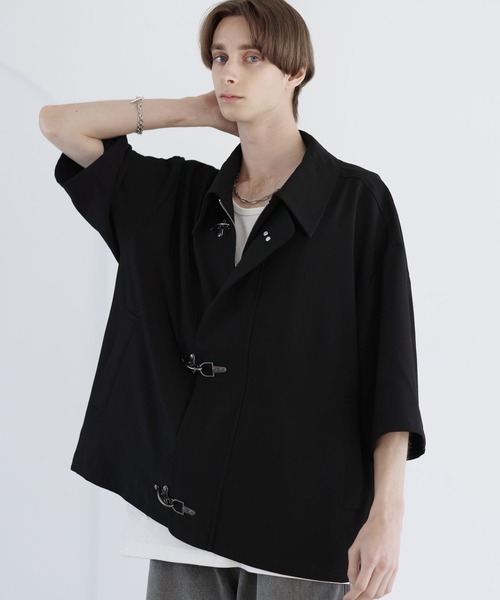 SOCCE コート ジャケット ファイヤーマンTR半袖ジャケット
