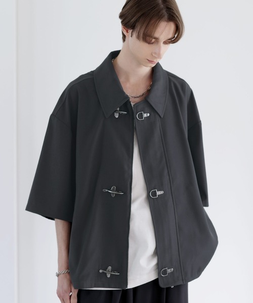 SOCCE コート ジャケット ファイヤーマンTR半袖ジャケット