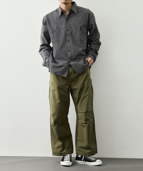 カーゴパンツ 「BUZZ RICKSON’S/バズリクソンズ」TROUSERS SHELL FIELD M-51 SHORT LENGTH メンズの画像