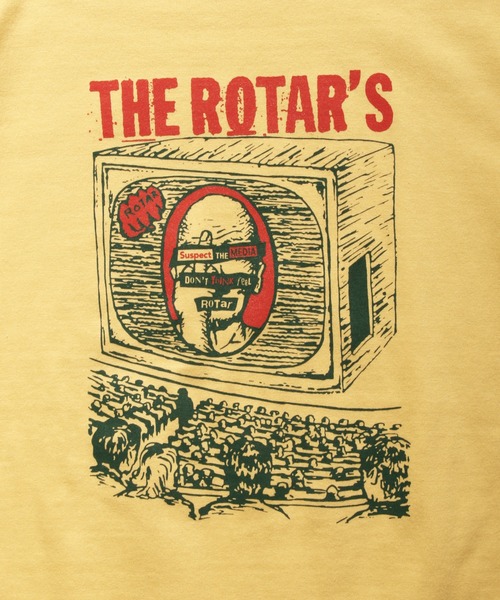 「ROTAR」 半袖Tシャツ LARGE ブラック メンズ_画像3