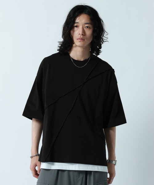 RAGEBLUE（レイジブルー） tシャツ 「接触冷感/吸水速乾 」SIDE ZIP