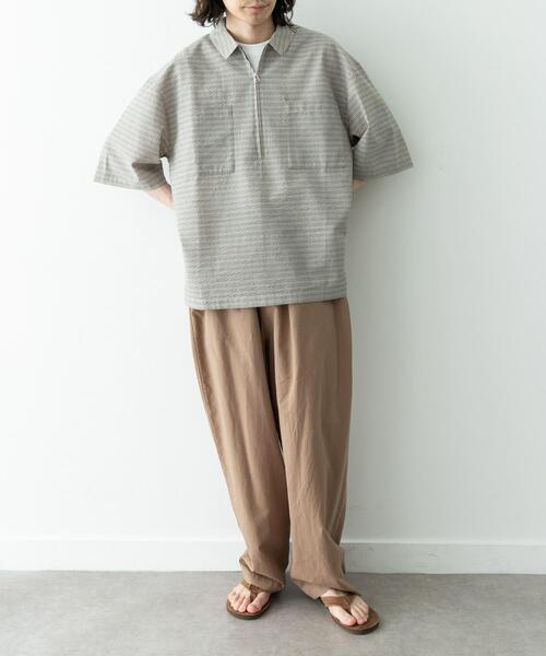 URBAN RESEARCH Sonny Label ワイドパンツ パンツ リネン混ワイド