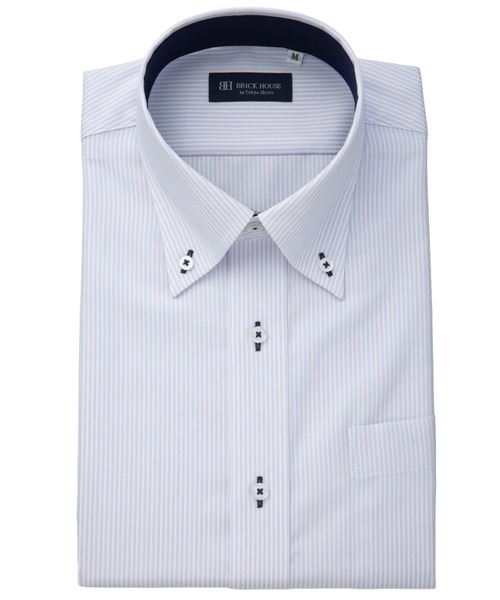 BRICK HOUSE by TOKYO SHIRT フォーマル シャツ 半袖 「吸水速乾 BRICK HOUSE by TOKYO SHIRT フォーマル シャツ 半袖 「吸水速乾