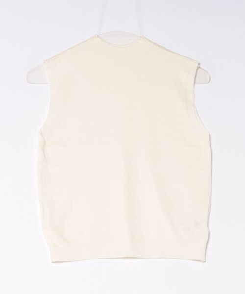 N.s tシャツ ハイネック ノースリーブニット シンプル ミニマル