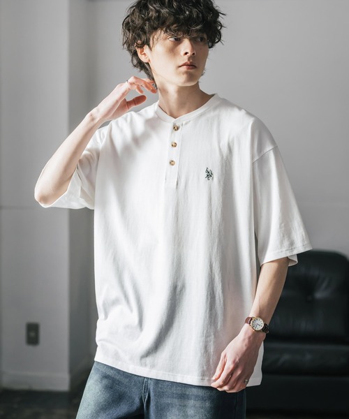 「U.S. POLO ASSN.」 半袖Tシャツ L ブラック メンズ_画像2