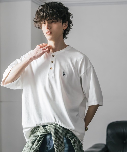 「U.S. POLO ASSN.」 半袖Tシャツ L ブラック メンズ_画像4