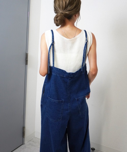 KAPITALデニム オールインワン サロペット gossara（ゴサラ） サロペット オーバーオール 「デニム素材だけど