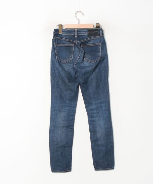 「R13」 スキニーデニムパンツ 25 ネイビー レディース_画像2