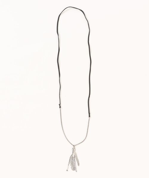 ネックレス 「CHAN LUU」SILVER FEATHER NECKLACE レディース メンズ