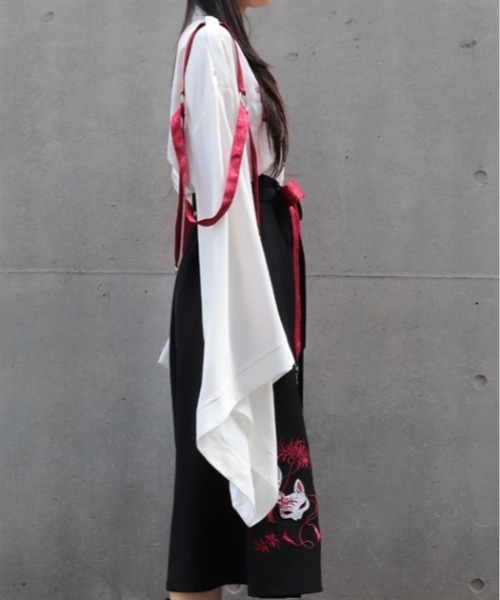 REZEN（リゼン） シャツ 狐面刺繍和袖シャツ メンズ : ZOZOTOWN Yahoo