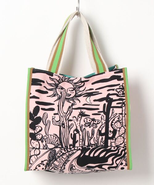 「tsumori chisato CARRY」 ハンドバッグ FREE グリーン レディース_画像2