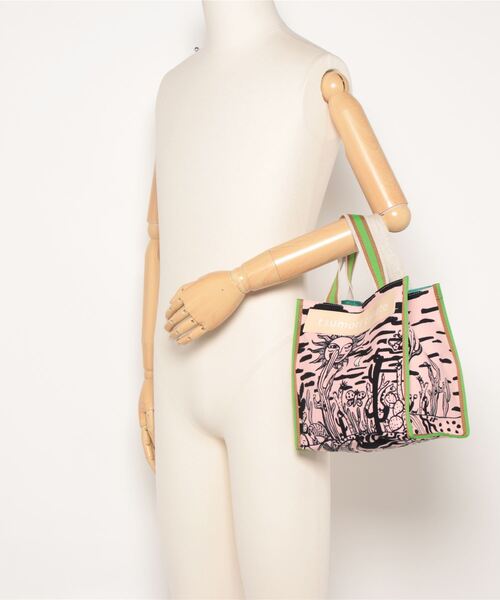 「tsumori chisato CARRY」 ハンドバッグ FREE グリーン レディース_画像7