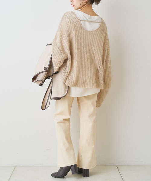 【限定値下げ中】unpis × tukifune ニットバッグ [松×木球] knit bag [松×木球] | tukifune