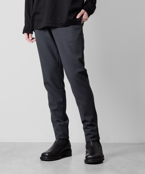 Ato アトウ　ワイドスラックス　ウール ATO（アトウ） スラックス VINTAGE WOOL TAPERED PANTS メンズ