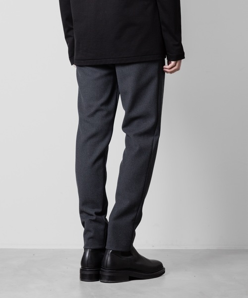 ATO スラックス VINTAGE WOOL TAPERED PANTS メンズ : ZOZOTOWN