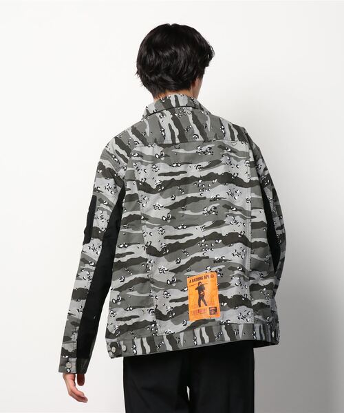 ジャケット ミリタリージャケット DESERT CAMO LOOSE FIT