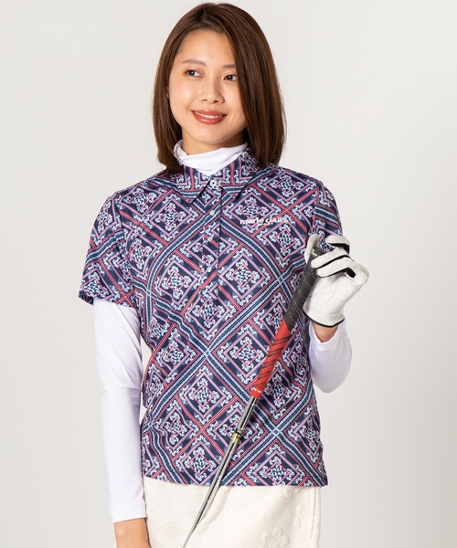 により シャツ Zozotown Paypayモール店 通販 Paypayモール ブラウス レディース半袖シャツ インナーセット ゴルフ