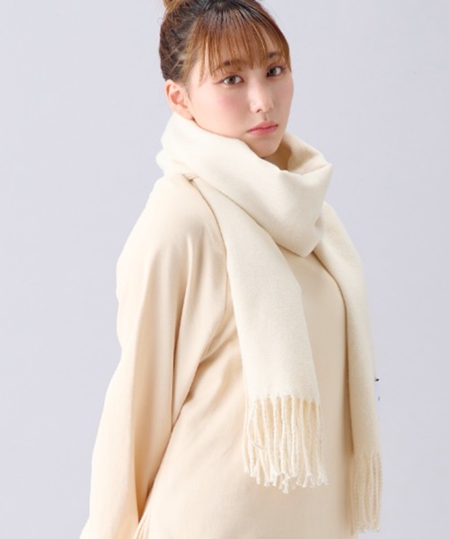 マフラー・ストール FABIELLO Lavi knit muffler (beige) Lavi knit muffler (pink) - 감도 깊은 취향 셀렉트샵 29CM