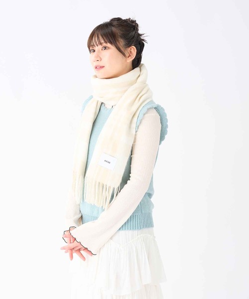 estaa マフラー ストール とろーりビッグマフラー ”カジュアル
