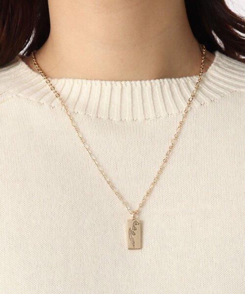 LAURA ASHLEY（ローラアシュレイ） ネックレス スズラン”HAPPINESS