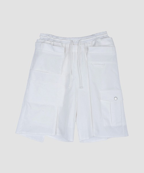 VIAVANDA ハーフパンツ VIAVANDA パンツ CONSTRUCTIVE HALF PANTS レディース