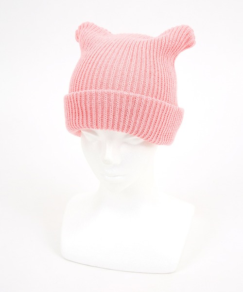 【最安値土日限定値下げ】MLBkoreaニット帽 ピンク ネコ耳 CAT EAR KNIT CAP｜CONVERSE TOKYO (コンバーストウキョウ) 公式