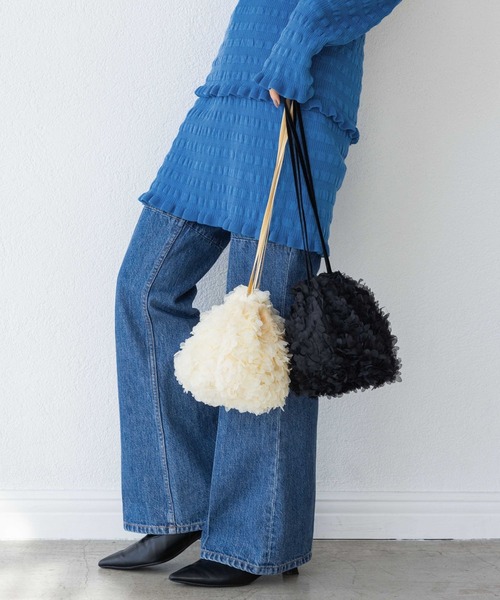 ハンドバッグ チュールシシュウBAG 997287 : ZOZOTOWN Yahoo