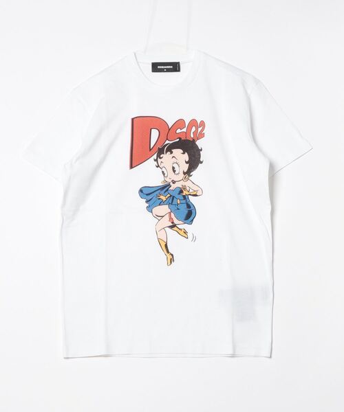 DSQUARED2 tシャツ BETTY BOOP COOL FIT TEE /0241 メンズ レディース 
