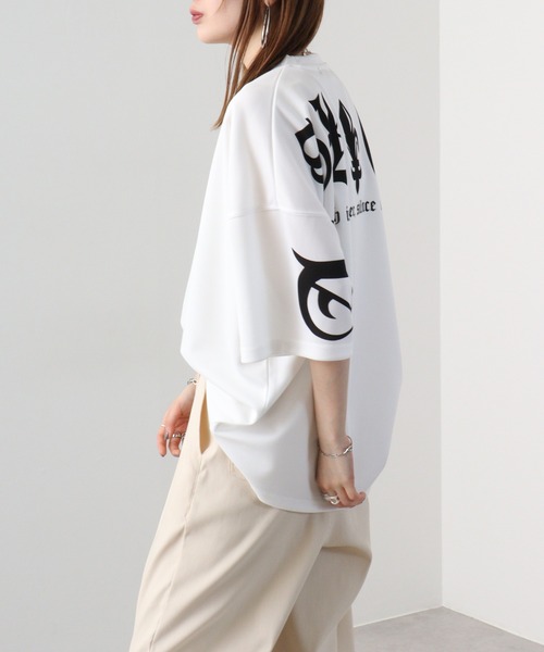 FUNALIVE（ファンアライブ） tシャツ WALK＆WIND エステルポンチロゴ