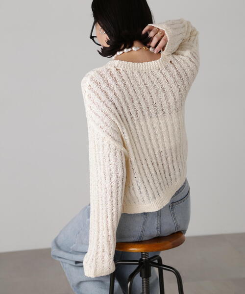OY セーター ニット 「OY/オーワイ」HAIRY SKETCH ODOLLY KNIT