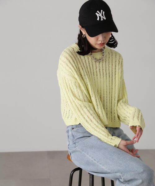 OY セーター ニット 「OY/オーワイ」HAIRY SKETCH ODOLLY KNIT