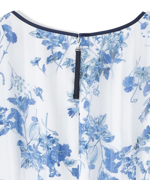 【激安通販 オンラインショップ】日用品 BE TO CHIC ZOZOTOWN : シフォンフラワープリント ワンピース ワンピース
