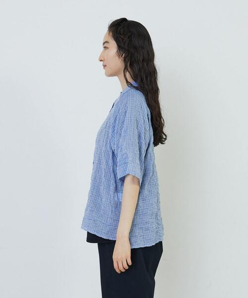 conges payes ADIEU TRISTESSE ブラウス シャツ シャーリング
