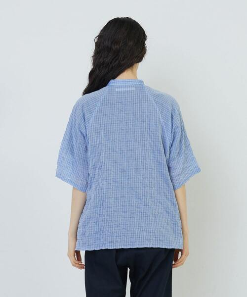 conges payes ADIEU TRISTESSE ブラウス シャツ シャーリング