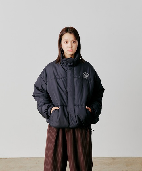 Remember. ブルゾン アウター Volume Highneck Padded Jacket