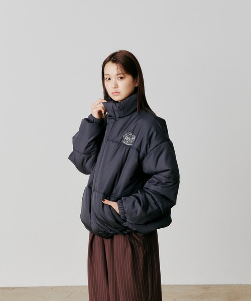 ボシュプルメット 夜空のパーティー中綿スカラップジャケット