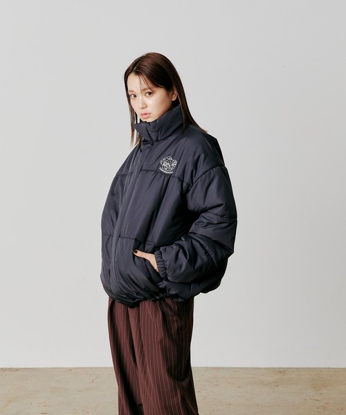 Remember. ブルゾン アウター Volume Highneck Padded Jacket