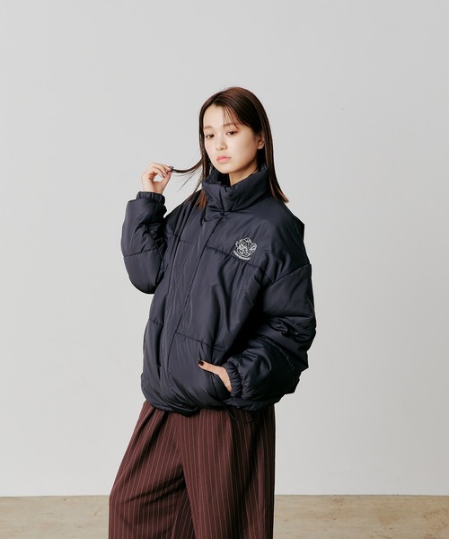 Remember. ブルゾン アウター Volume Highneck Padded Jacket