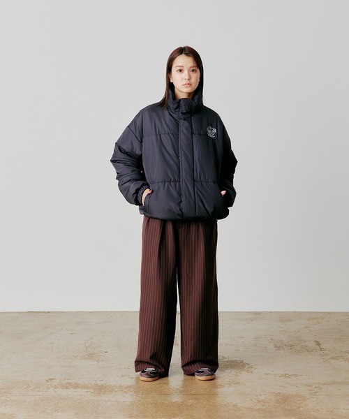 Remember. ブルゾン アウター Volume Highneck Padded Jacket